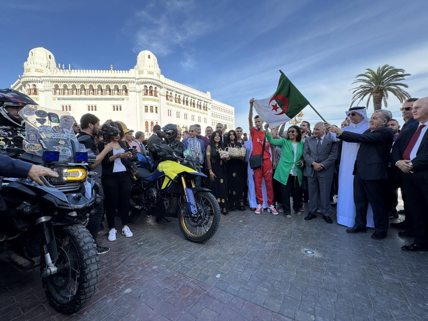 فعاليات الإنطلاقة الرسمية للجولة الثانية إلى الجزائر للرحالة القطري خالد الجابر  المسماة ” رحلة مسار الهضاب”